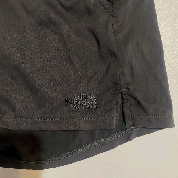 North Face Shorts Aphrodite Motion Women's s XL Black Nylon Hiking Gorp NF0A4AQF - Picture 4 of 12